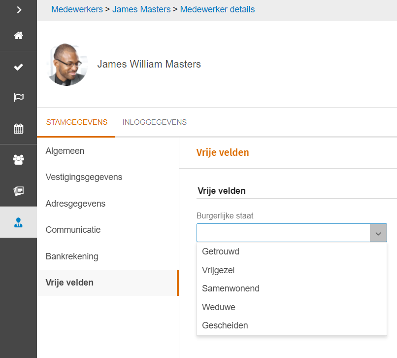 Vrijevelden resultaat