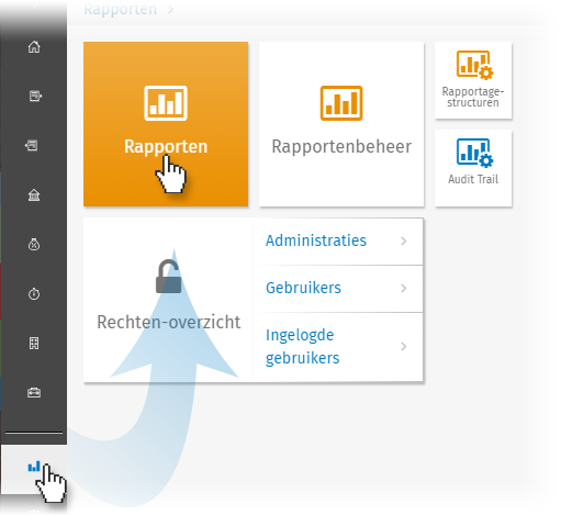 Overzichten Openen rapporten