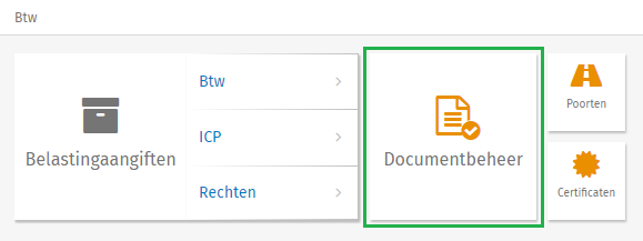 BTW module documentenbeheer