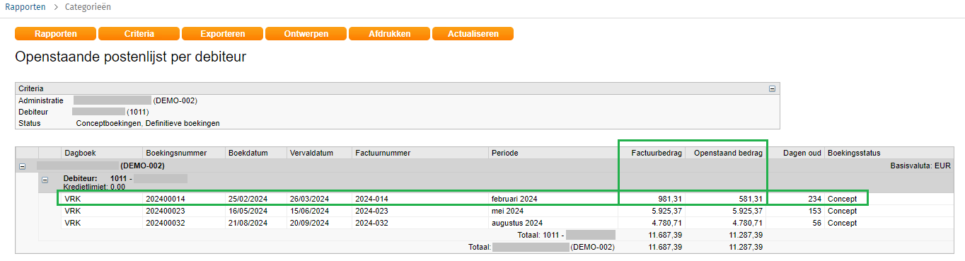 Afgeletterde Deelbetaling