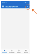 Authenticator stap 2
